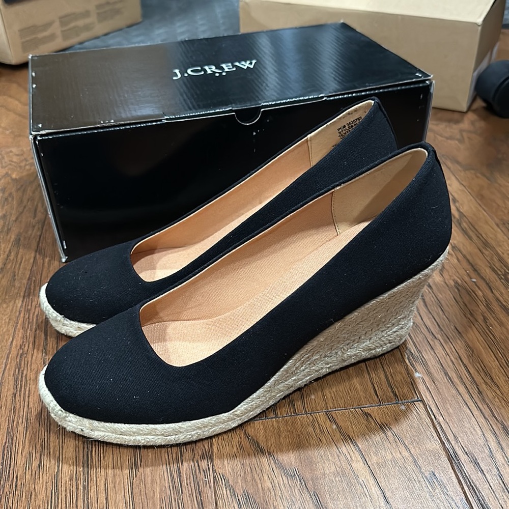 J Crew Canvas Espadrille